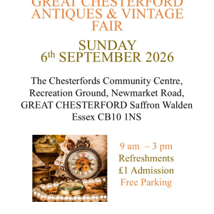 Great Chesterford Antiques and Collectables Fair