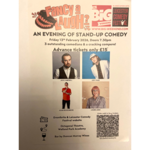 'An Evening Of Stand-Up Comedy'-Leicester Comedy Festival
