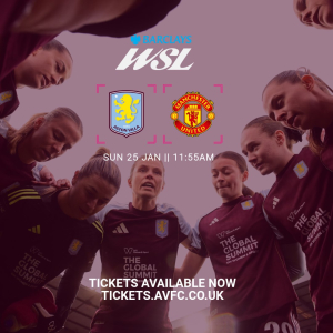 Aston Villa Women v Manchester United Women