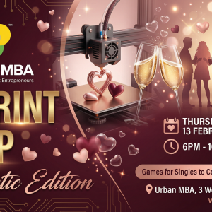3D Print & Sip: Romantic Edition