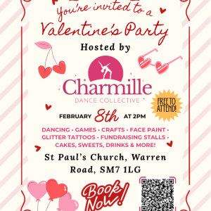 FREE children’s Valentine’s party! 💘