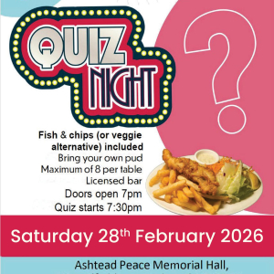 Quiz Night with #Ashtead Players