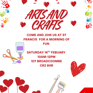 Valentines half-term family arts and crafts 