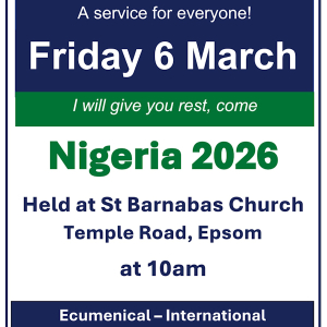 World Day of Prayer Service - Nigeria 2026