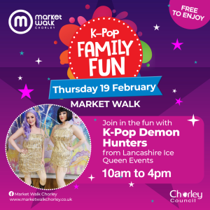 Free Family Kpop Fun at Market Walk Chorley This Half Term