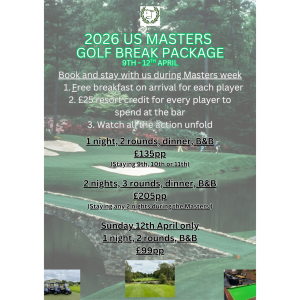 Calderfields Golf & Country Club exclusive 2026 Play & Stay