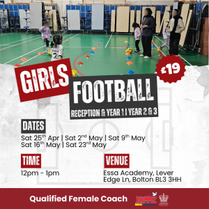 Girls Football Sessions with Krimmz