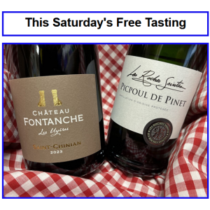 This Saturday FREE Tasting  at Duncan Murray Wines