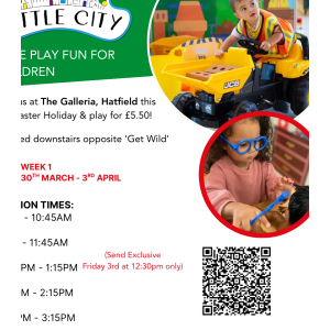 LITTLE CITY UK SPRING-THEMED EVENT COMING TO THE GALLERIA THIS EASTER!