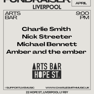 MVT Fundraiser Liverpool @ Arts Bar Hope Street