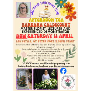 Floral Demonstration & Afternoon Tea with Master Florist Barbara Caldecourt
