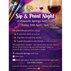 Sip & Paint Night at Kilworth Springs Golf Club