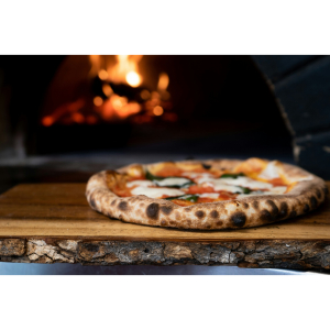 Wood Fired Pizzas in the Garden at Albright Hussey Manor