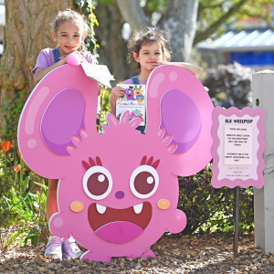 Mindful Monsters storytelling trail at Clarks Village 