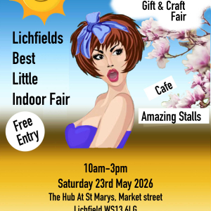 Gift & Craft Fair 23rd May at The Hub at St Mary's