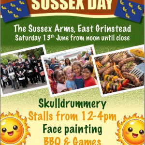 Sussex Day with East Grinstead Community Bonfire and The Sussex Arms