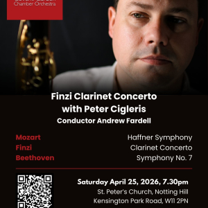 CGCO plays Mozart, Finzi and Beethoven