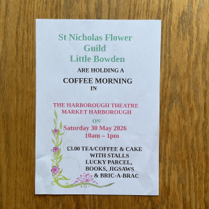 St Nicholas Flower Guild Coffee Morning 