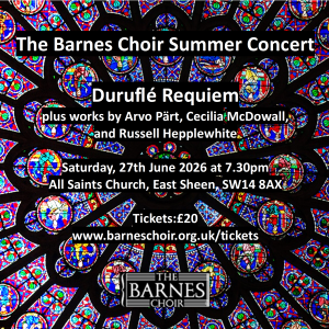 THE BARNES CHOIR SUMMER CONCERT