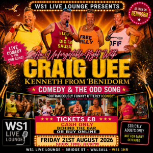☀️ WS1 Live Lounge presents Craig Uee as the legendary “Kenneth” from Benidorm ☀️