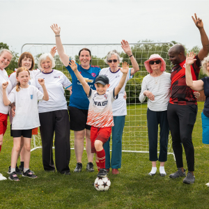 Goal Den Moments: Nostalgic football themed celebration