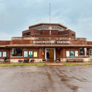 Bishopstone Station – Restored Platform Waiting Room