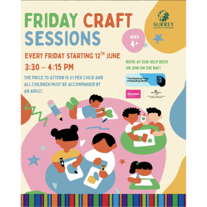 Friday Children's Craft Sessions: Banstead Library