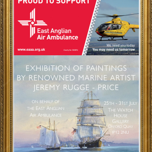 Jeremy Rugge-Price exhibition raising funds for East Anglian Air Ambulance