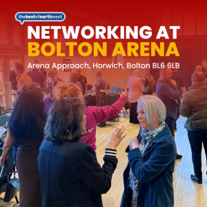 Networking at Bolton Arena 