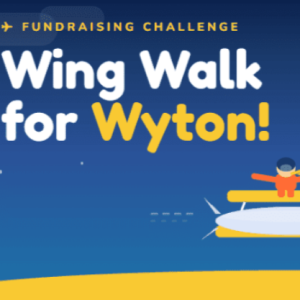 Wing Walk for Wyton: charity wing walk at Duxford