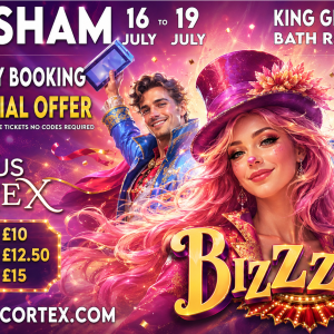 Circus Cortex at Melksham, Wiltshire. 16-19 July 2026