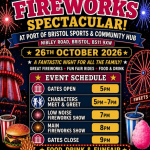 The Great Bristol Fireworks Spectacular 2026