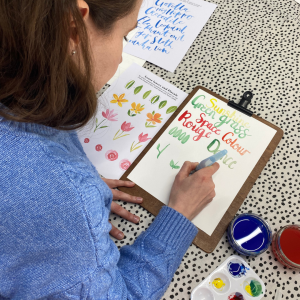 Watercolour Brush Lettering Workshops