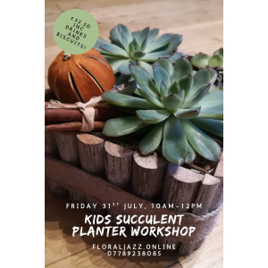 Kids Succulent Planter Workshop in Sutton Coldfield – Creative Summer Holiday Fun