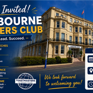 Eastbourne Speakers Club Meeting