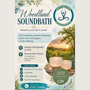 🌿✨ WOODLAND SOUNDBATH AT BUZZARDS VALLEY ✨🌿