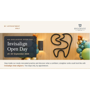 HUGE SAVINGS at Invisalign Open Day at Brookside Dental 