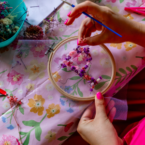 Everlasting Floral Hoop Workshop