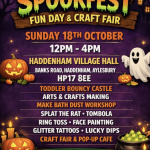 Spookfest Halloween Family Fun Day in Haddenham Buckinghamshire