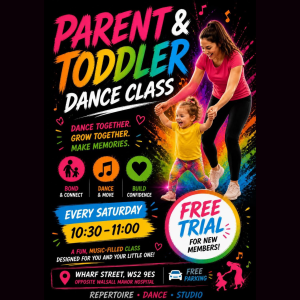 Parent & Toddler Dance Classes at Repertoire Dance & Performing Arts! 💃🕺