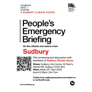People’s Emergency Briefing Screening at Sudbury Arts Centre