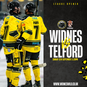Widnes Wild vs Telford Tigers Live Ice Hockey Game - Sunday 13th September