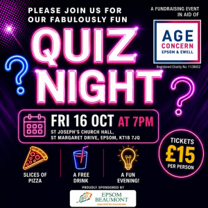 Quiz Night - Supporting Age Concern Epsom & Ewell