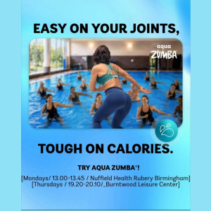 Two brand-new permanent Aqua Zumba classes with Zumba with H are here! 🎉