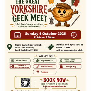 The Great Yorkshire Geek Meet