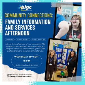BLGC Community Connections: Family Information & Services Afternoon
