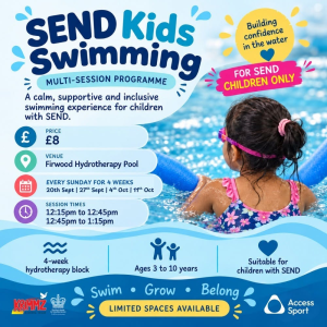 SEND Kids Swimming with KRIMMZ