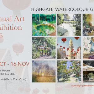 Highgatw Watercolour Group Art Exhibition 2026