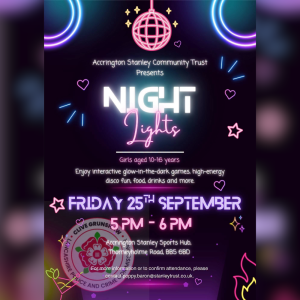 Accrington Stanley Community Trust Night Lights