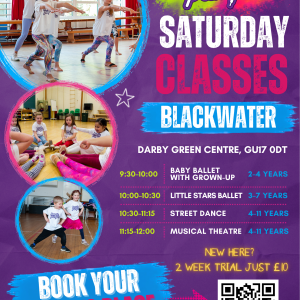 Musical  Theatre Classes (Ages 4-11) Boogie Pumps Blackwater